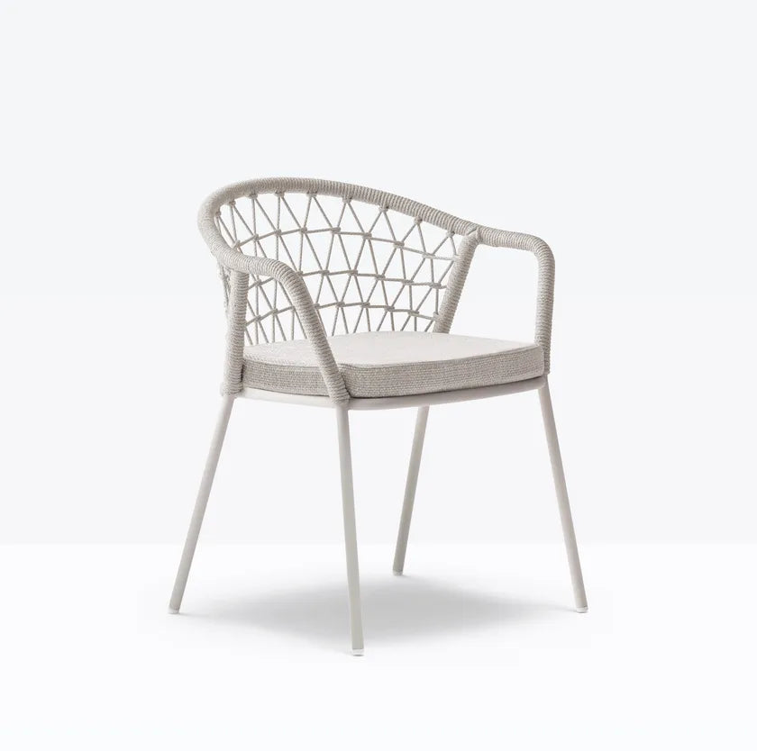 Panarea 3675 Stackable Chair with Armrests | Luxury Design | Pedrali