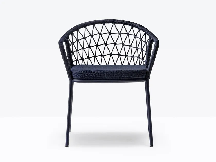 Panarea 3675 Stackable Chair with Armrests | Luxury Design | Pedrali