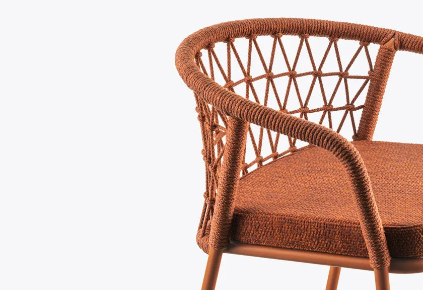 Panarea 3675 Stackable Chair with Armrests | Luxury Design | Pedrali