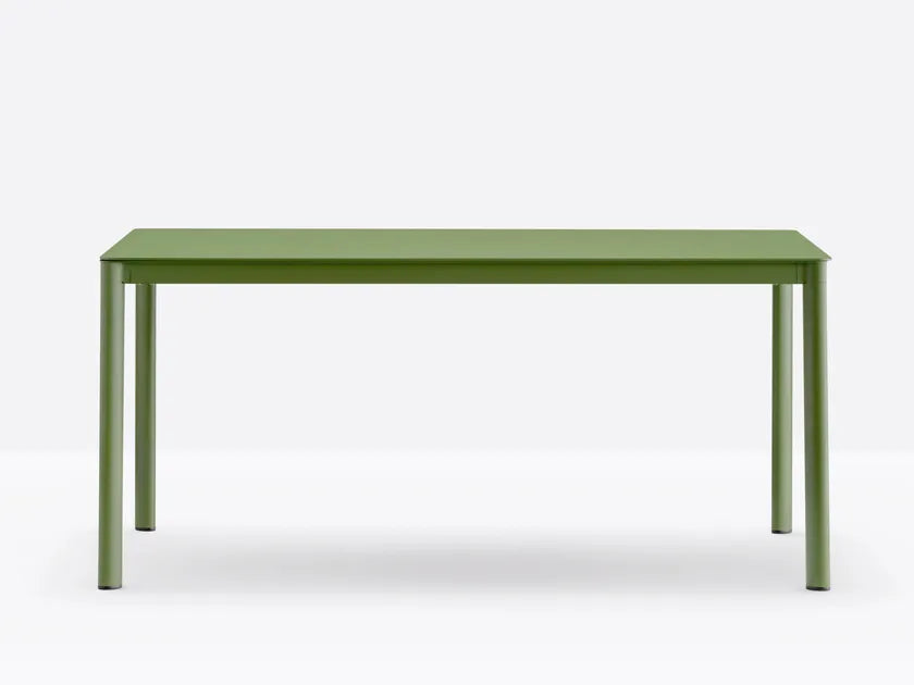 Alu Rectangular Fixed Dining Table | Luxury Design | Pedrali