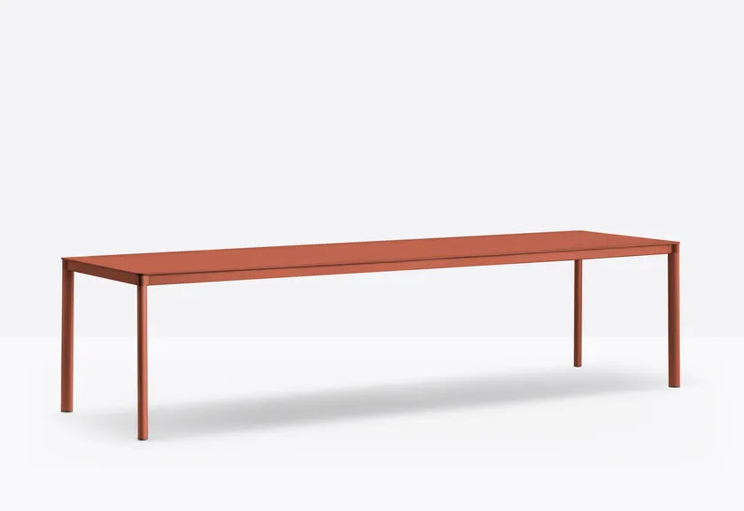 Alu Rectangular Fixed Dining Table | Luxury Design | Pedrali