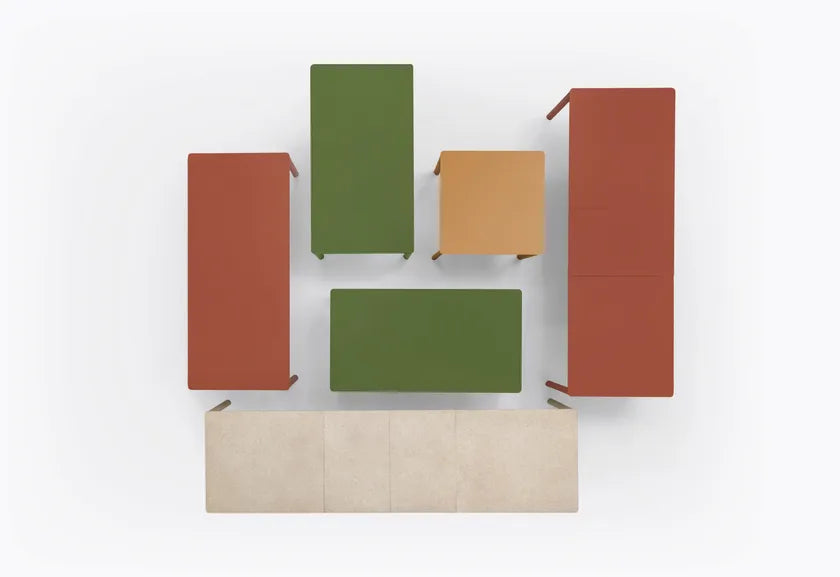 Alu Rectangular Fixed Dining Table | Luxury Design | Pedrali