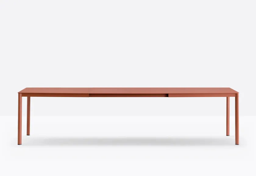 Alu Extendable Rectangular Dining Table | Luxury Design | Pedrali
