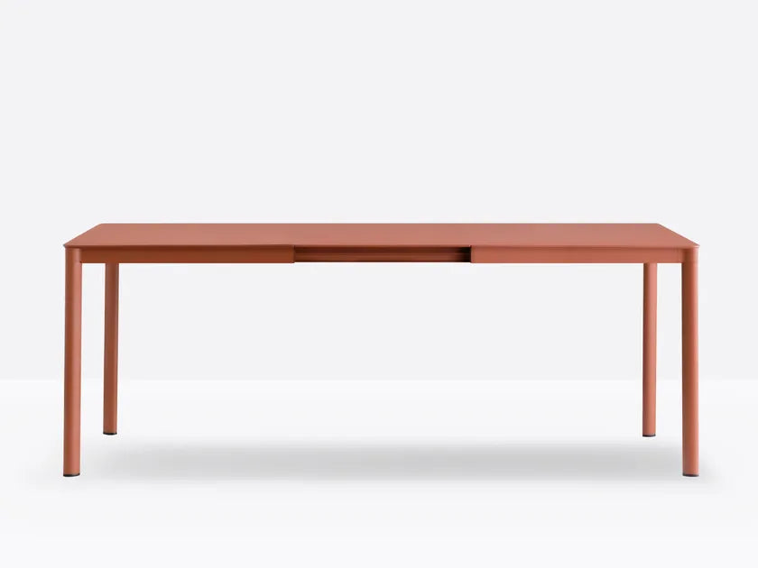 Alu Extendable Rectangular Dining Table | Luxury Design | Pedrali