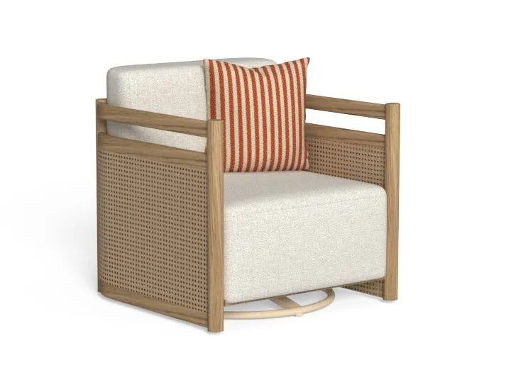 Edwin Swivel Living Armchair | Luxury Talenti Outdoor Living