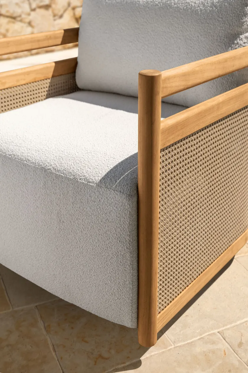Edwin Swivel Living Armchair | Luxury Talenti Outdoor Living