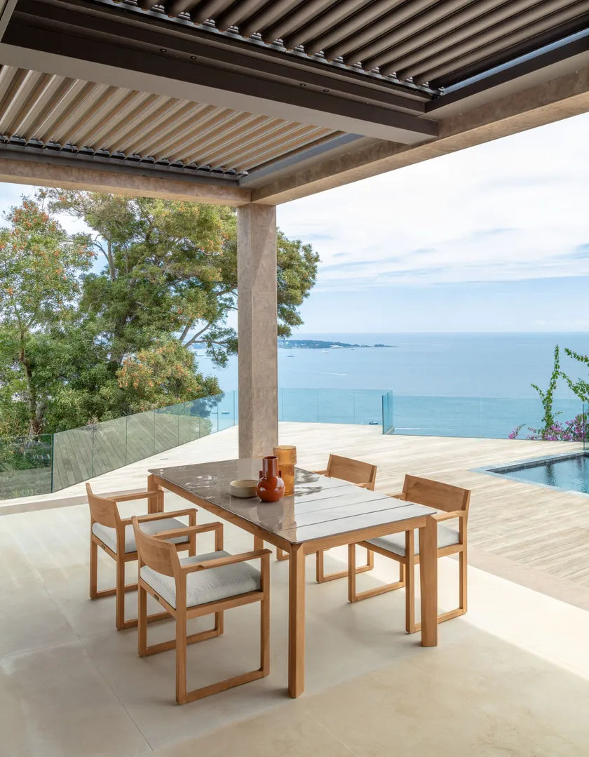 Thea Dining Chair with Armrests | Luxury Talenti Outdoor Living