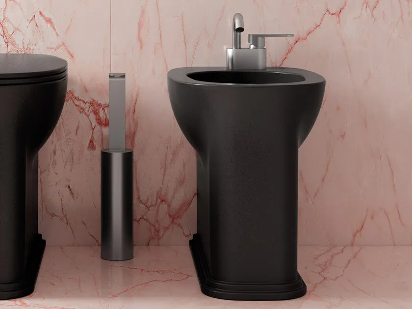 Madre Floor Mounted Bidet | Luxury Bathroom | Ceramica Flaminia