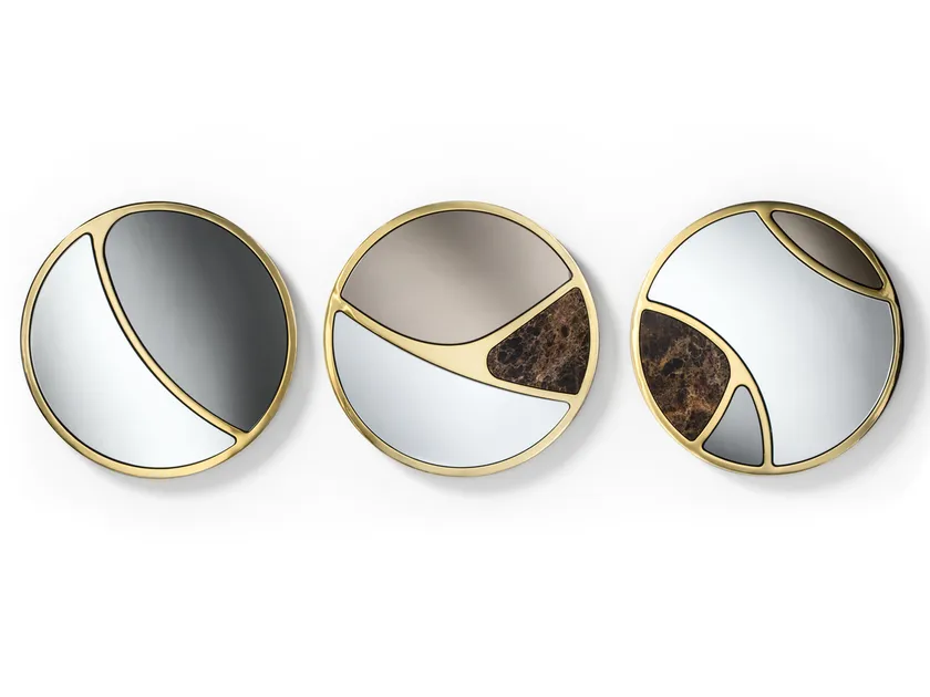 Delta Round Mirror | Luxury Living | Black Tie