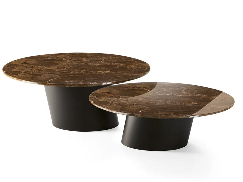 Dorado Low Round Coffee Table | Eforma Iconic Luxury Italian Design