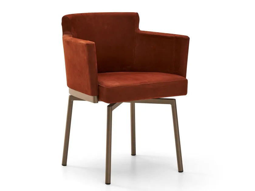 Ely Swivel Armchair | Eforma Iconic Luxury Italian Design