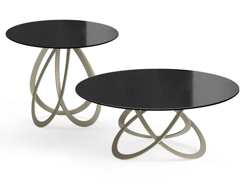 Febe Low Round Coffee Table | Eforma Iconic Luxury Italian Design