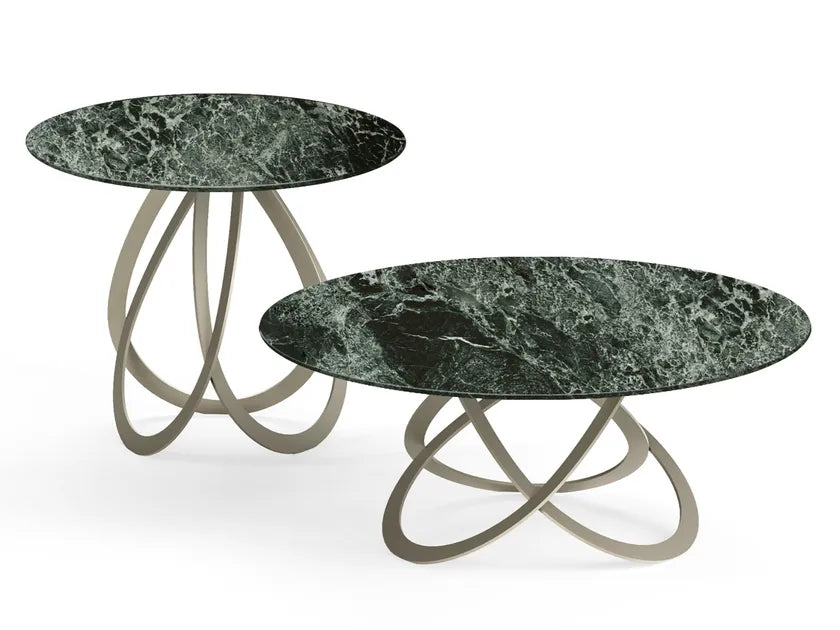 Febe Low Round Coffee Table | Eforma Iconic Luxury Italian Design