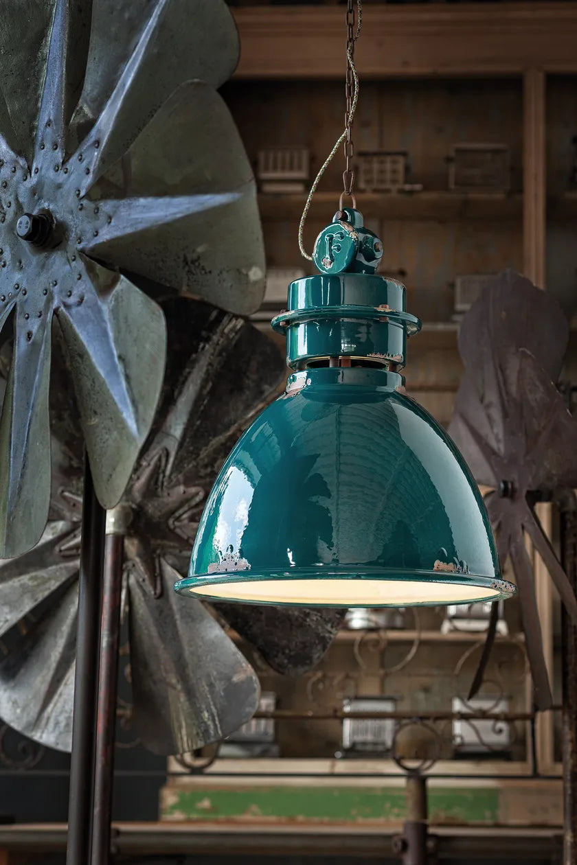 Industrial C1750 Pendant Lamp | Ferroluce Ceramic Lighting