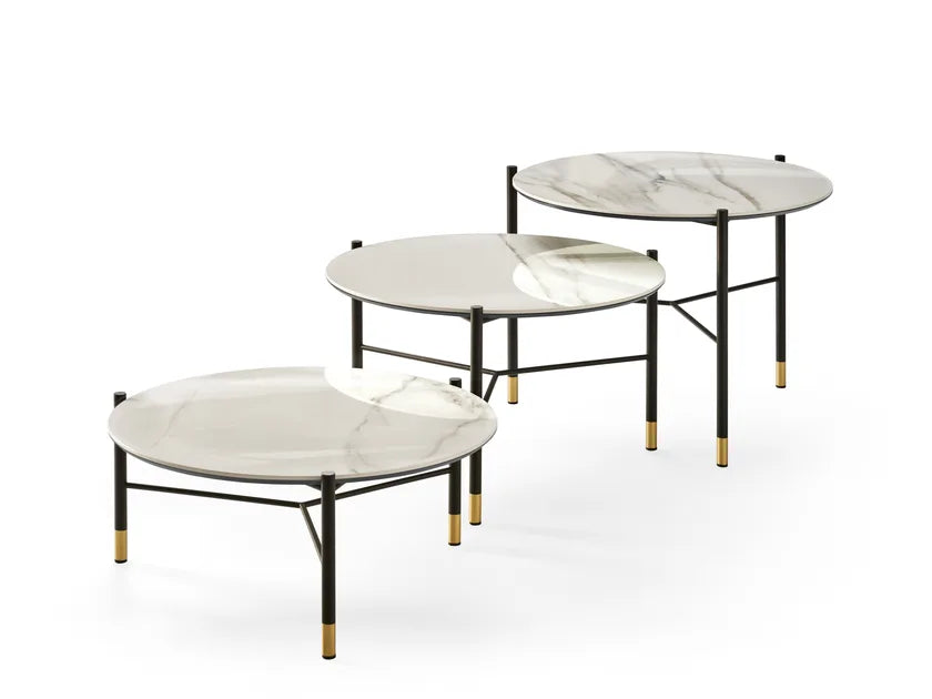 Jack Round Coffee Table | Eforma Iconic Luxury Italian Design