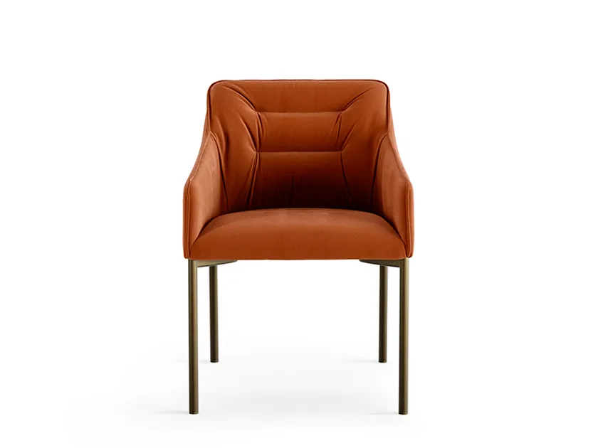 Kira Dining Chair with Armrests | Eforma Iconic Luxury Italian Design