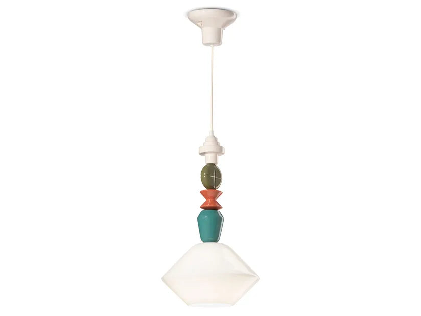 Lariat C2510/C2710 Pendant Lamp | Ferroluce Ceramic Lighting