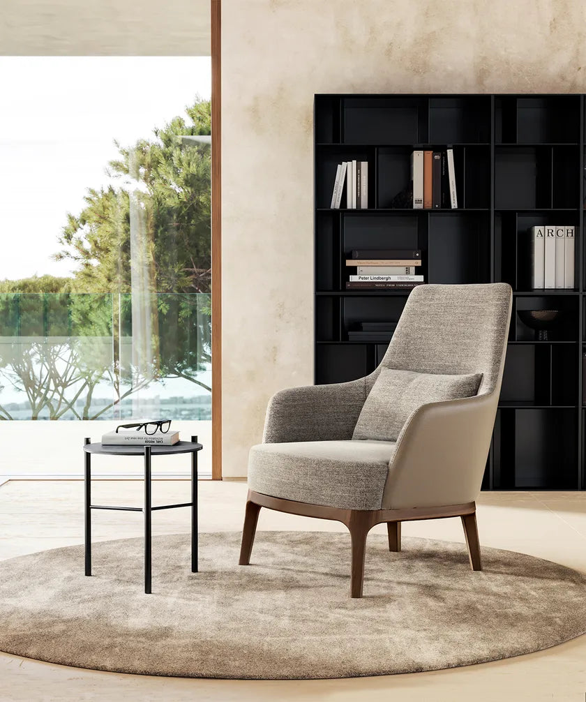 Max Lounge Armchair | Eforma Iconic Luxury Italian Design