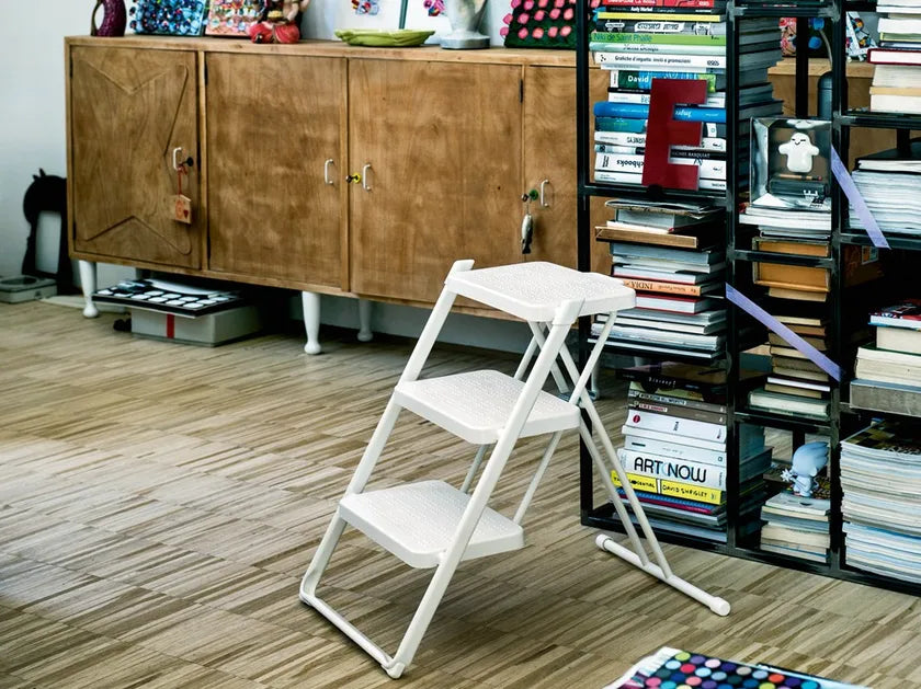 Nuovastep Folding Ladder | Luxury Furniture | Designed by Andries & Hiroko Van Onck | Magis