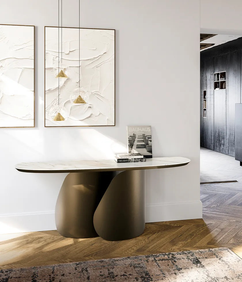 Onda Rectangular Console Table | Eforma Iconic Luxury Italian Design