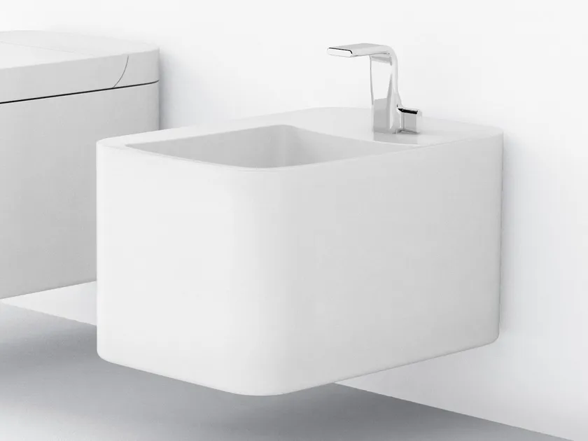 Nile Wall-hung Bidet | Luxury Bathroom | Ceramica Flaminia