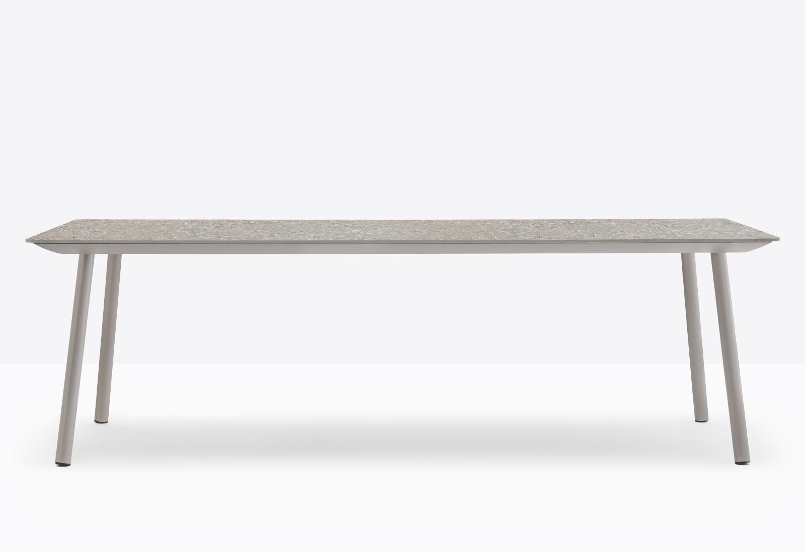 Babila Rectangular Outdoor Dining Table | Luxury Design | Pedrali