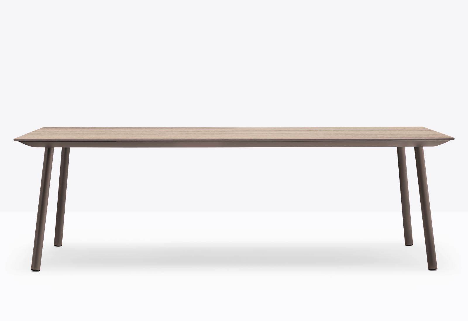 Babila Rectangular Outdoor Dining Table | Luxury Design | Pedrali