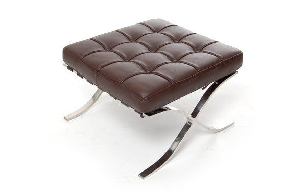 Leather Ottoman