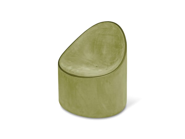 Bay Moleskin Armchair — Soft‑Touch Italian Lounge Seating by Serralunga