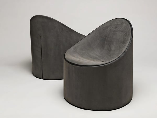 Bay Moleskin Armchair — Soft‑Touch Italian Lounge Seating by Serralunga