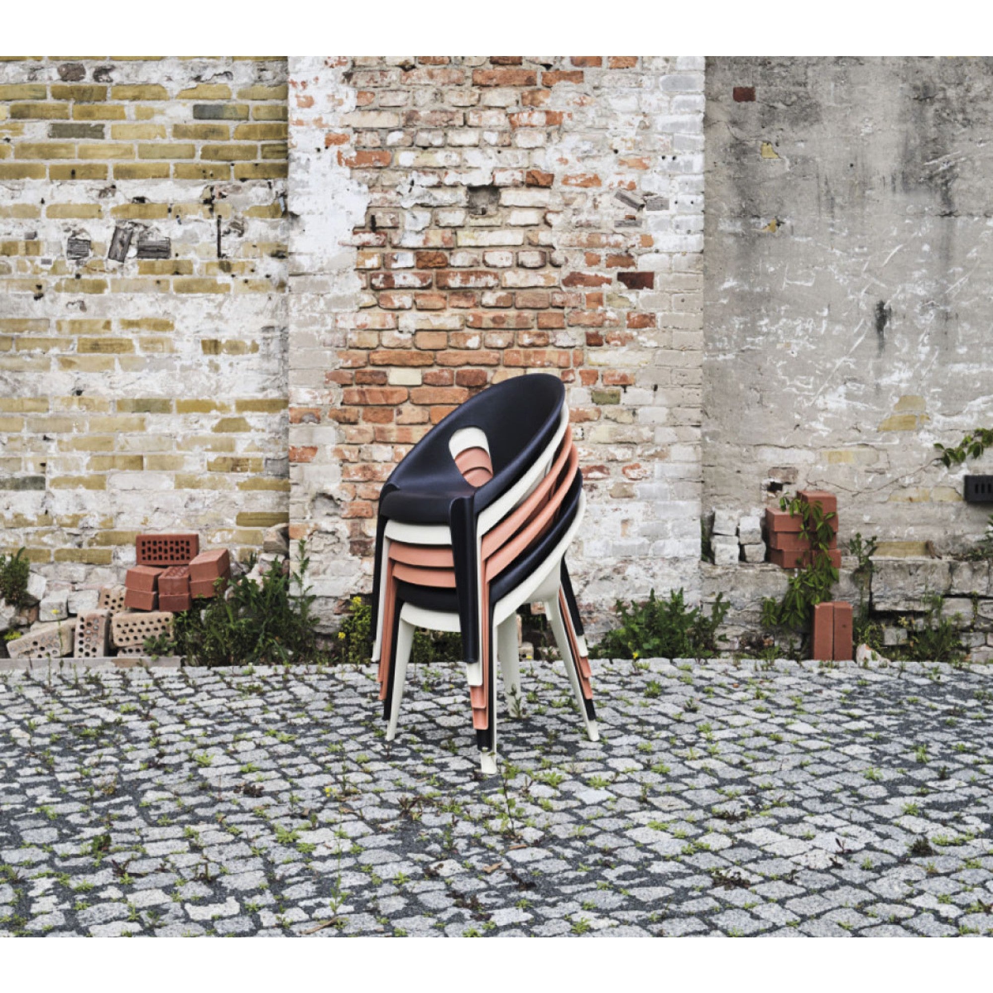 Bell Stackable Dining Chair | Luxury Furniture | Designed by Kostantin Grcici | Set of 2 | Magis