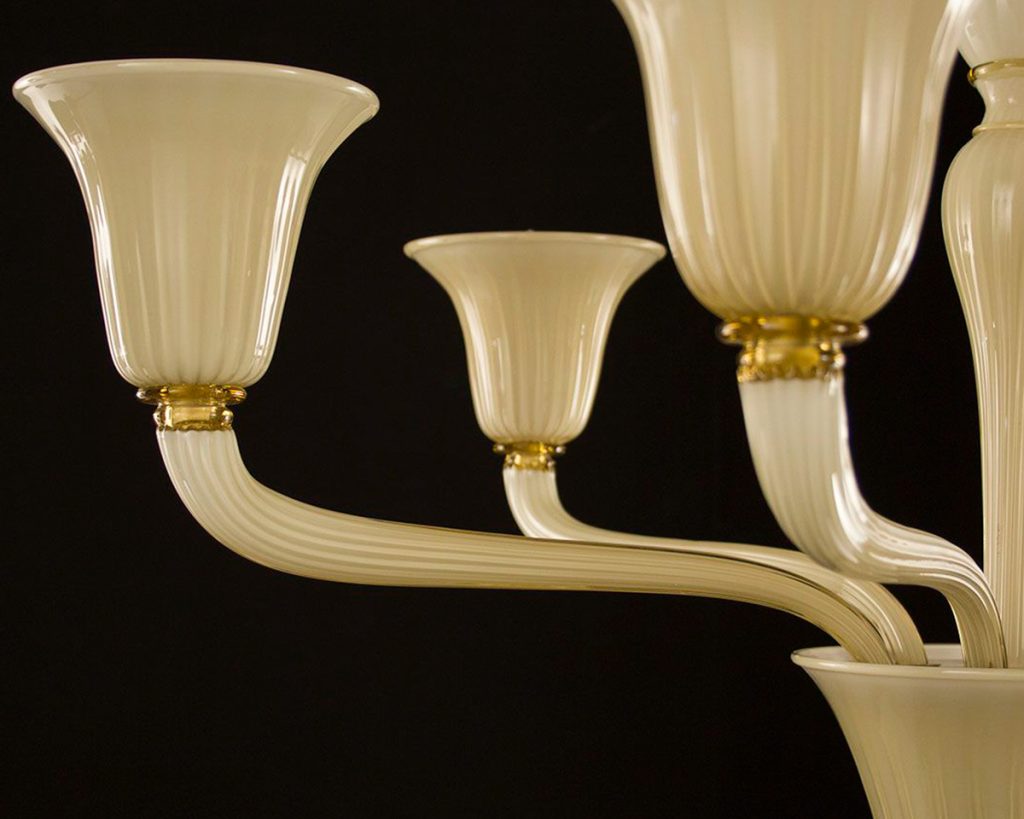 Bevante 6 Light Chandelier | Multiforme Italian decorative lighting