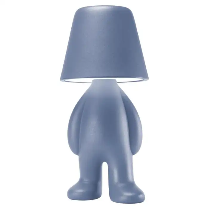 Qeeboo Bigger Brother Floor Lamp featuring sculptural friendly silhouette with soft ambient glow