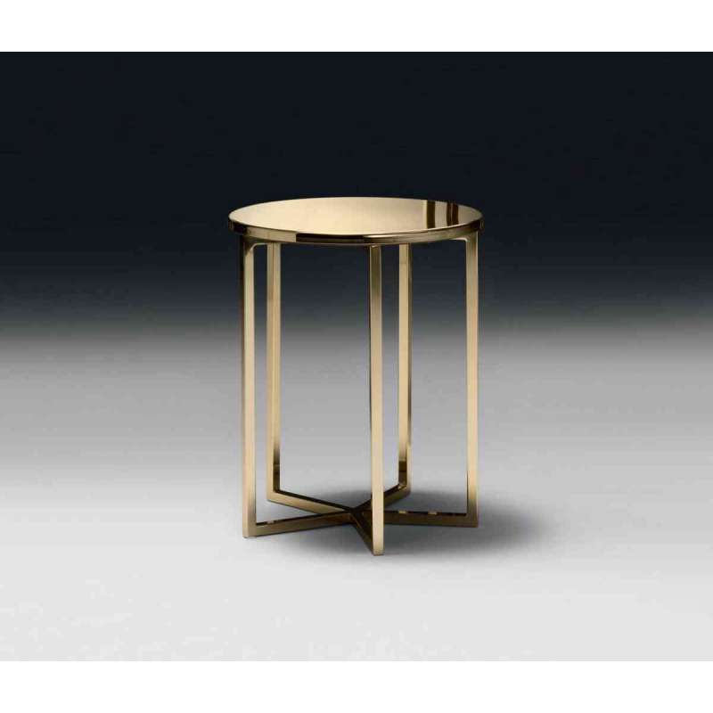 Elliot Round Side Table | Designed by Frighetto | Black Tie