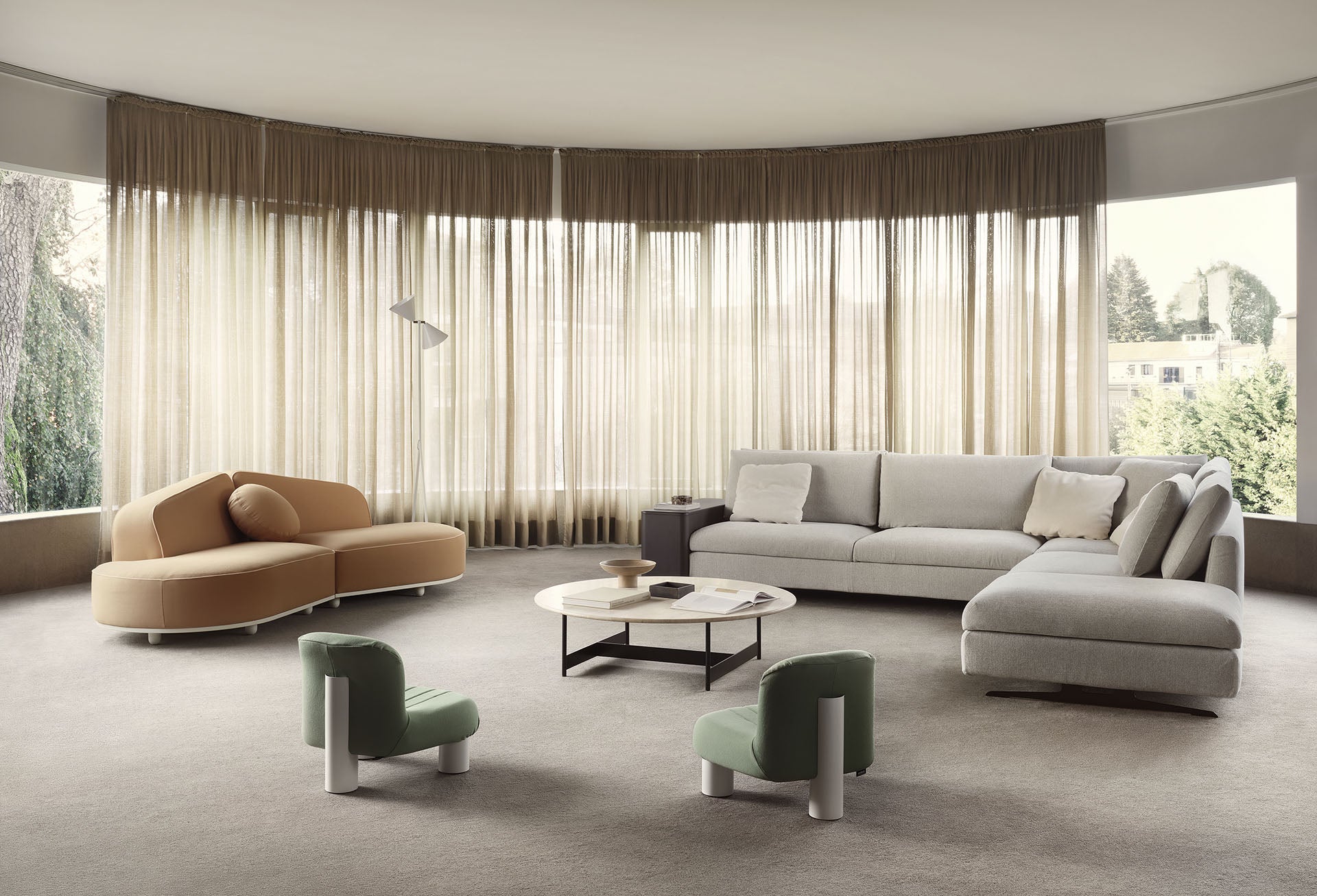 Botolo Low Chair | Designed by Cini Boeri | Arflex