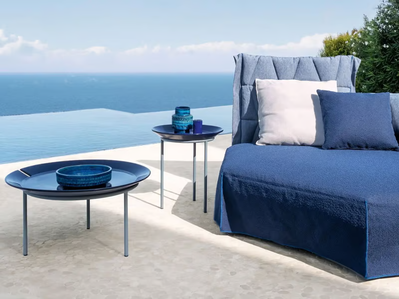 Brise 53 54 56 Round Coffee Table | Luxury Furniture Gervasoni