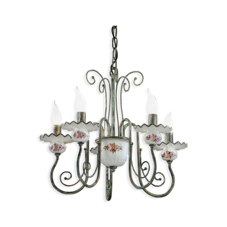 Sanremo C410-5 Pendant Lamp | Luxury Ceramic Ferroluce