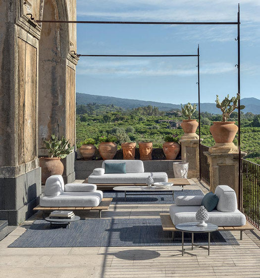 Calipso Sectional Sofa Fabric | Outdoor Luxury Furniture | Ethimo