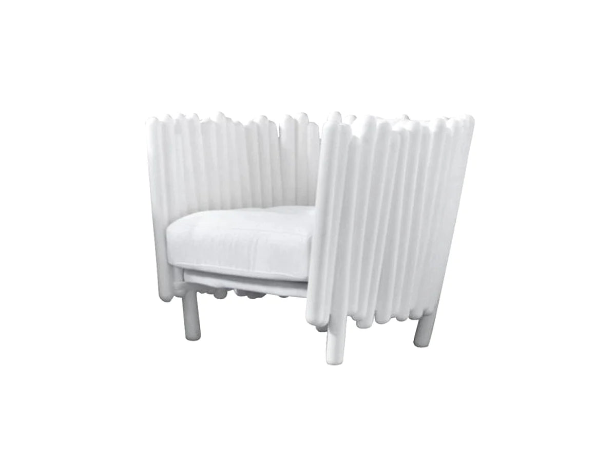 Canisse Armchair — Sculptural Italian Indoor/Outdoor Seating by Serralunga