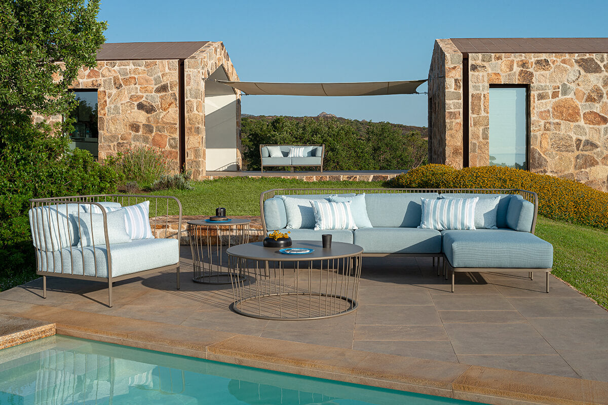 Cannolè Round Coffee Table | Luxury Outdoor | EMU