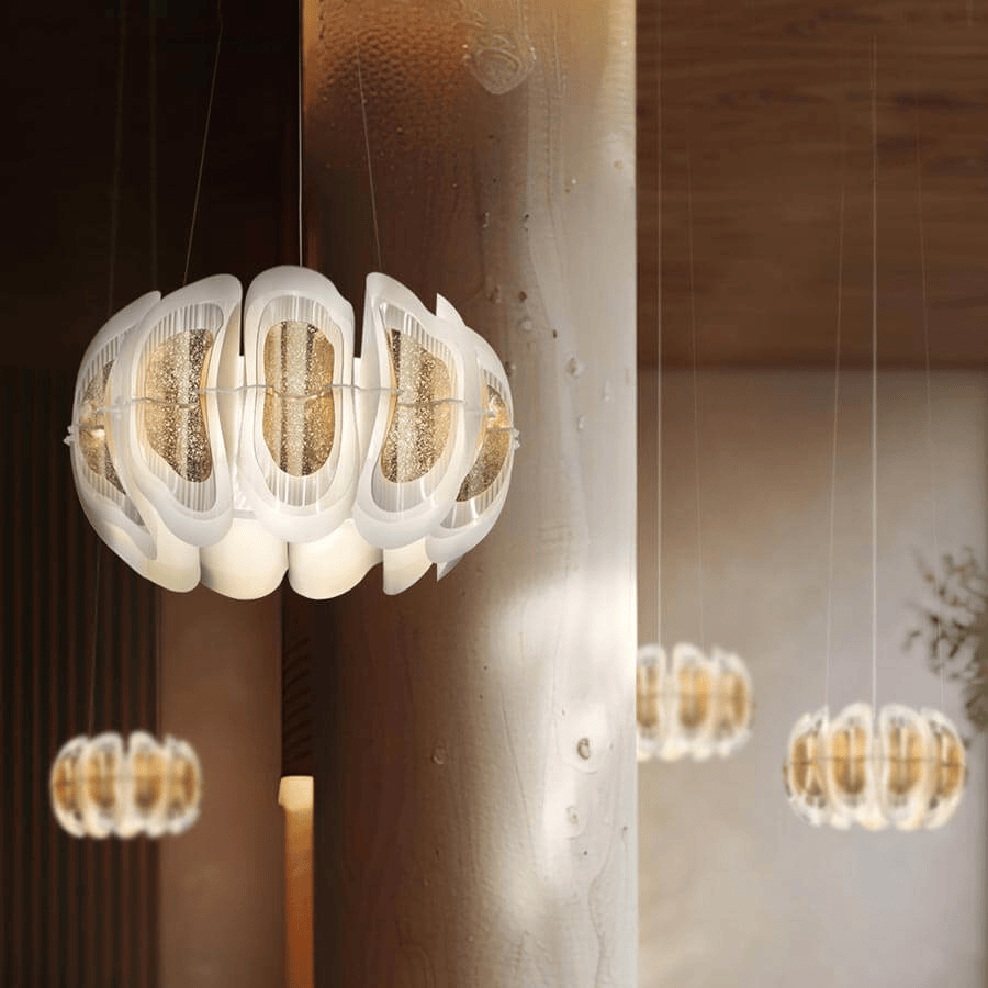 Fiordlys Round Suspension Lamp | Slamp Sculptural Design Lighting