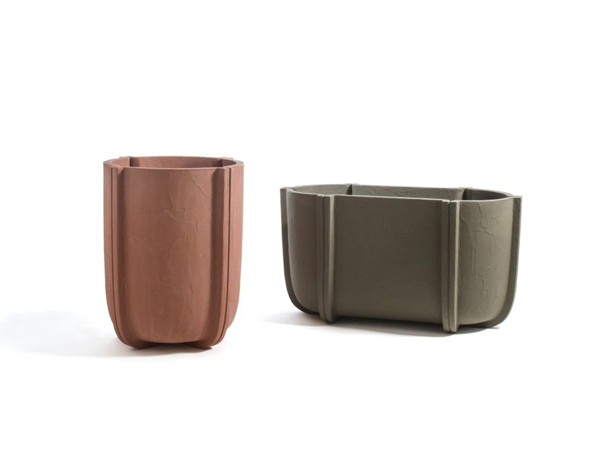 Cassero Vases — Architectural Italian Indoor Vessels by Serralunga