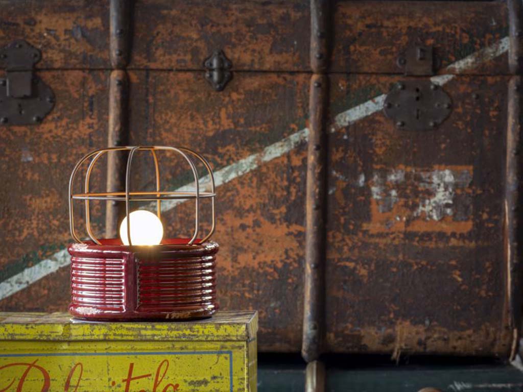 Industrial C2345 Table Lamp | Ferroluce Ceramic Lighting