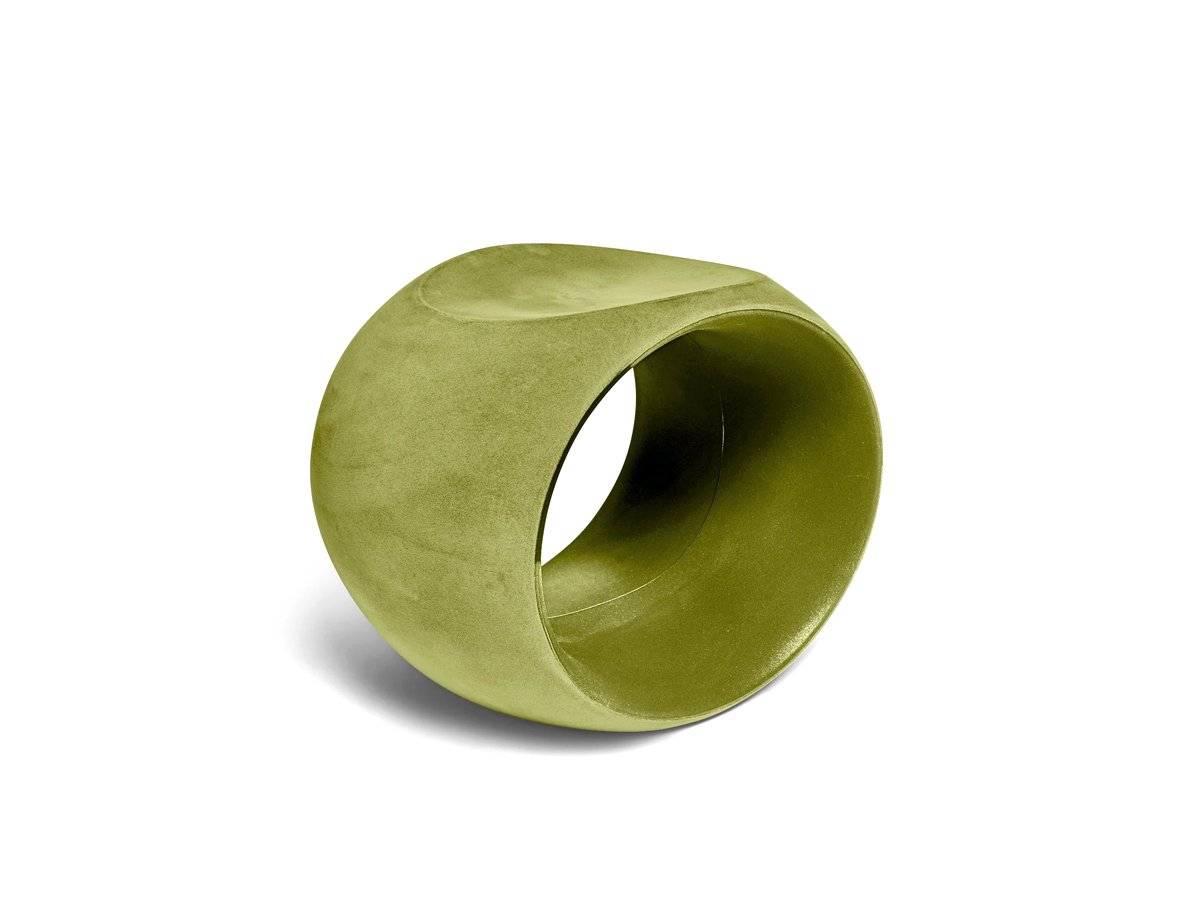 Cero Moleskin Stool — Soft‑Touch Italian Seating by Serralunga