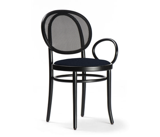 N.0 Dining Chair with Armrest | Classic Design by Wiener GTV Design