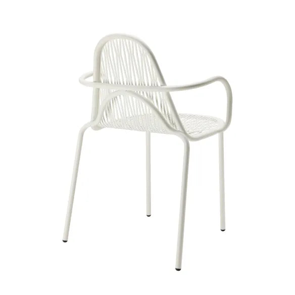 Malvasia Stackable Chair with Armrest | Luxury Outdoor | Scab Design
