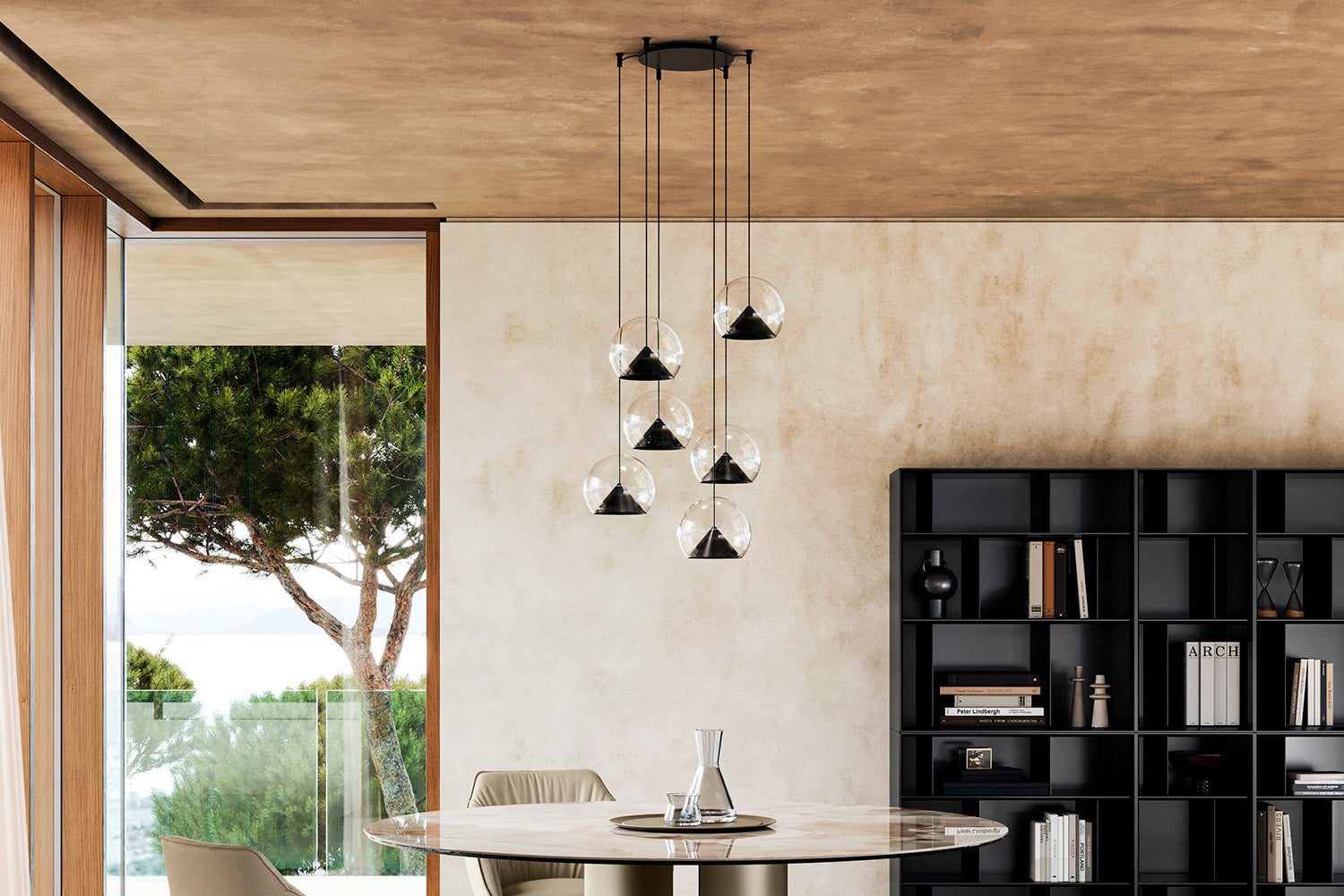 Cherry Suspension Lamp by Eforma | Luxury Italian Lighting Design