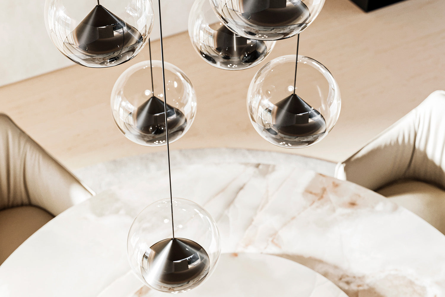 Cherry Suspension Lamp by Eforma | Luxury Italian Lighting Design
