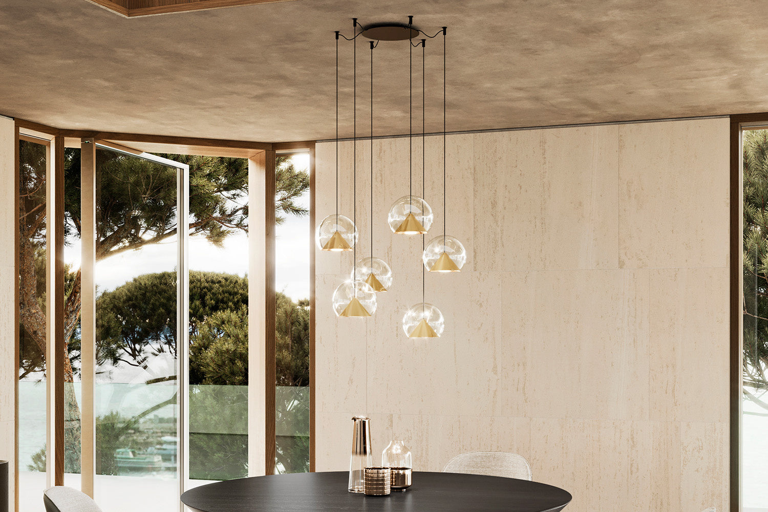 Cherry Suspension Lamp by Eforma | Luxury Italian Lighting Design