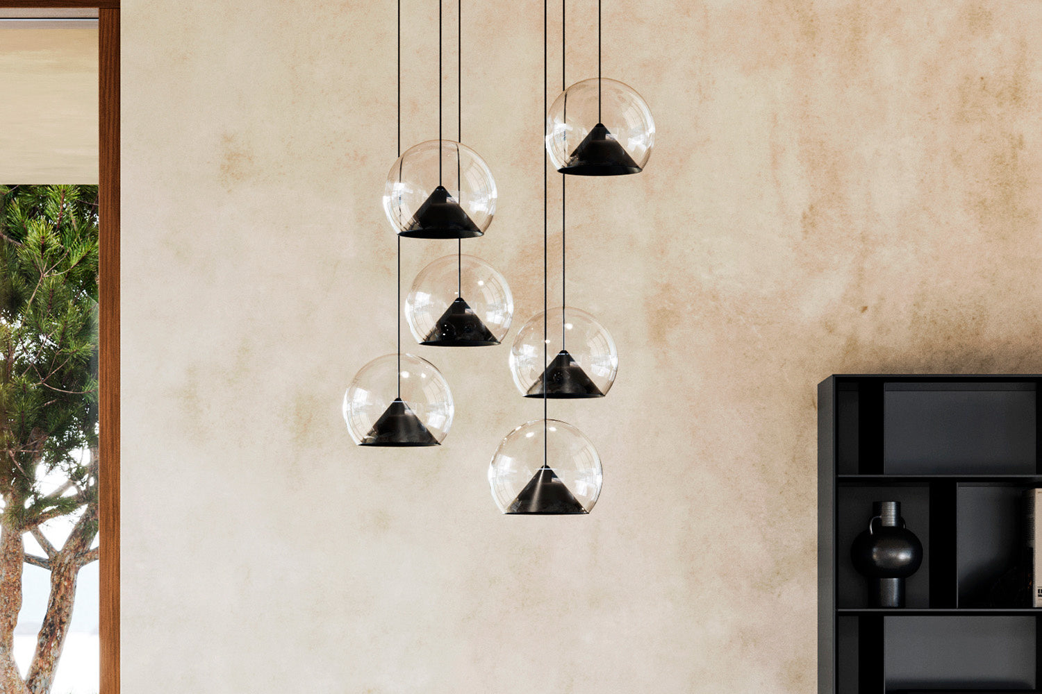 Cherry Suspension Lamp by Eforma | Luxury Italian Lighting Design